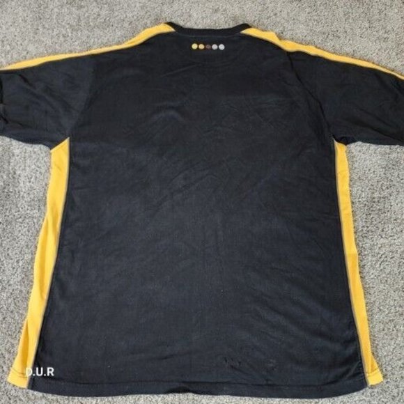Vintage Coogi World Outfit Shirt XXXL Shorts 36W Black Gold Y2K Hip Hop Athletic - Picture 4 of 14